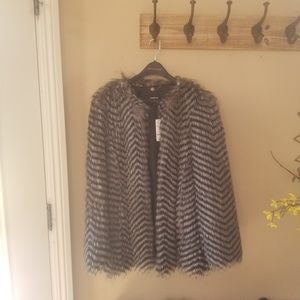Faux fur Bebe jacket